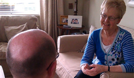 Image of Rev. Ruth Patterson providing spiritual direction